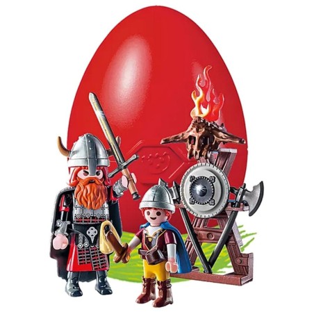 Playmobil Vikingos Con Escudo