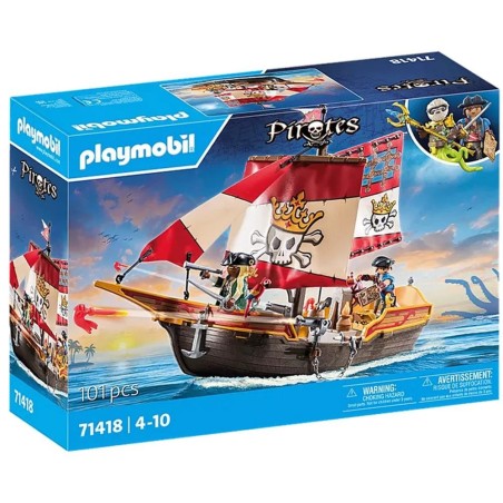 Playmobil Barco Pirata