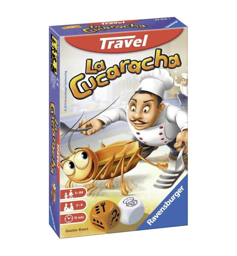 Juego De Mesa Ravensburger La Cucaracha Formato Viaje