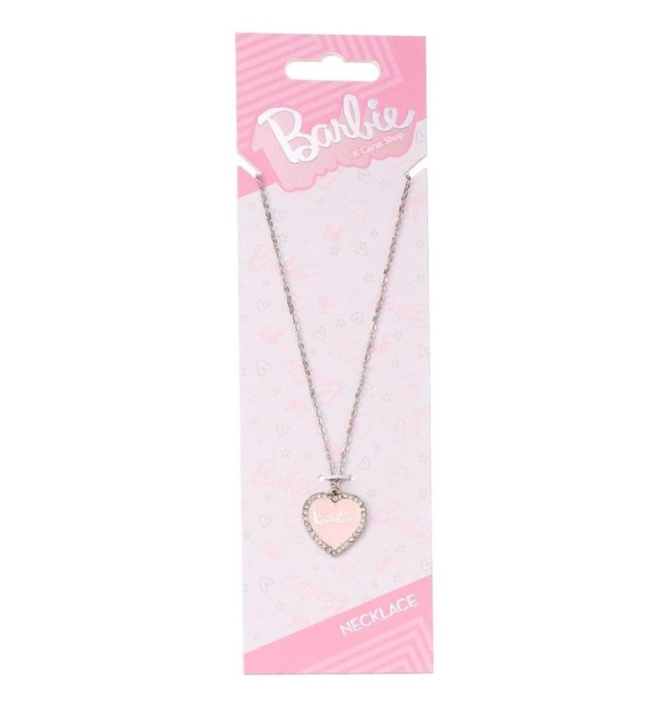 Collar The Carat Shop Barbie Corazon Rosa