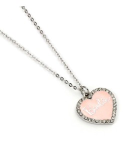 Collar The Carat Shop Barbie Corazon Rosa