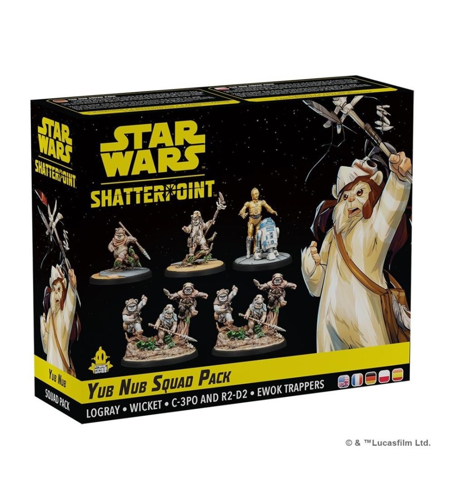 Juego De Mesa Star Wars Shatterpoint Yub Nub Squad Pack