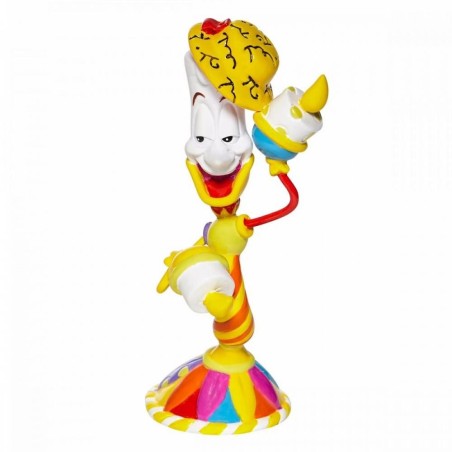 Figura Disney Enesco La Bella Y La Bestia Lumiere Estilo Britto