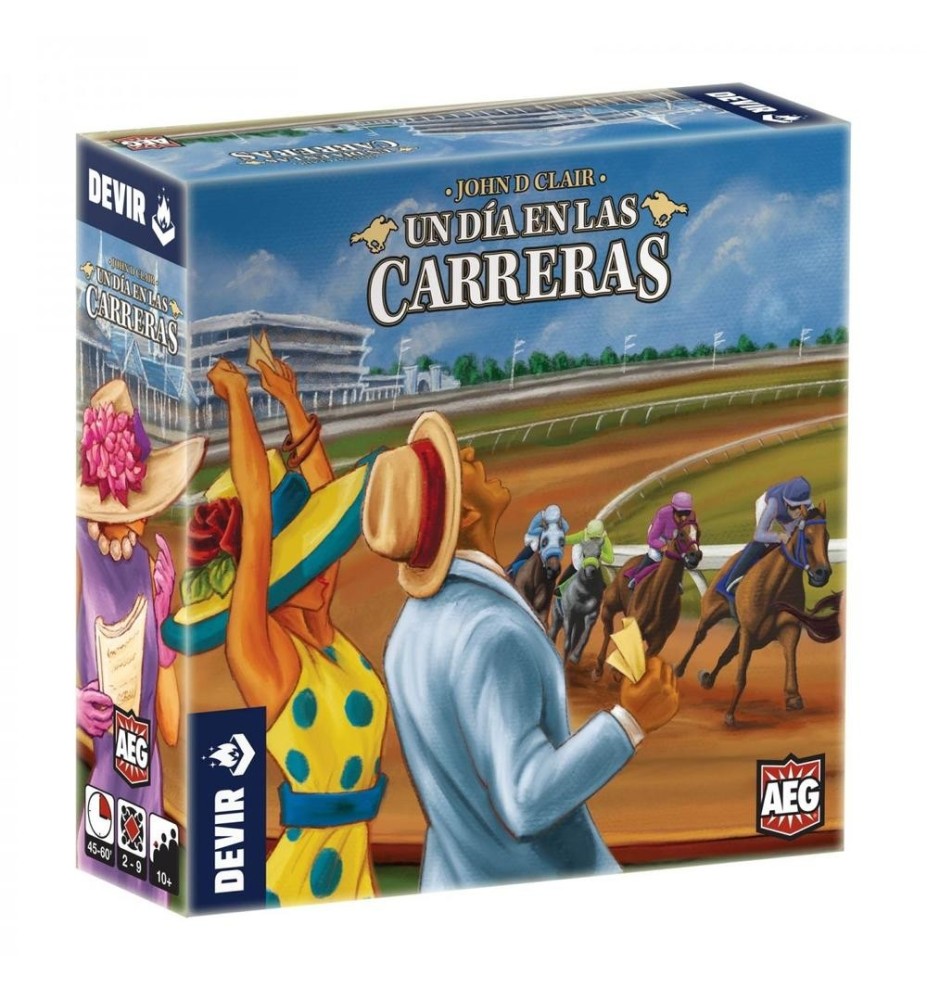 Juego De Mesa Devir Un Día En Las Carreras