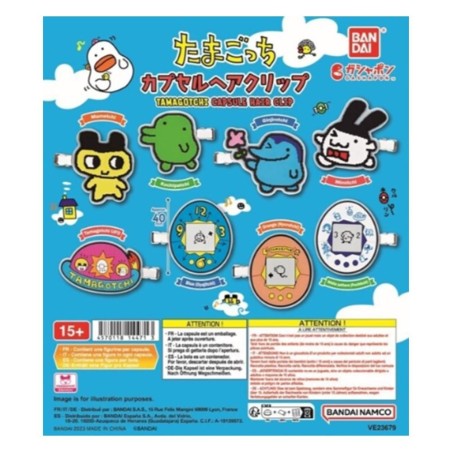 Set Gashapon 40 Unidades Tama Capsule Hair Clip