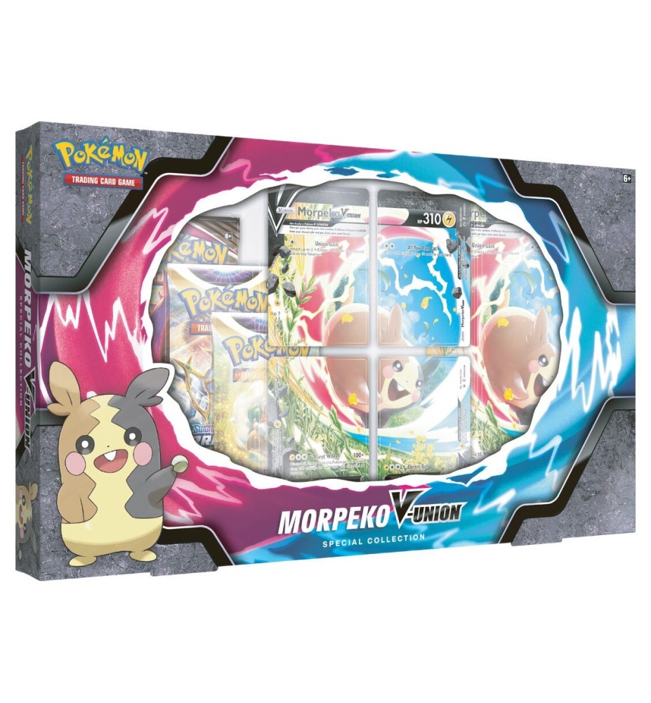 Juego De Cartas Pokémon Colección Morpeko V Union Box Q2 2022 Inglés