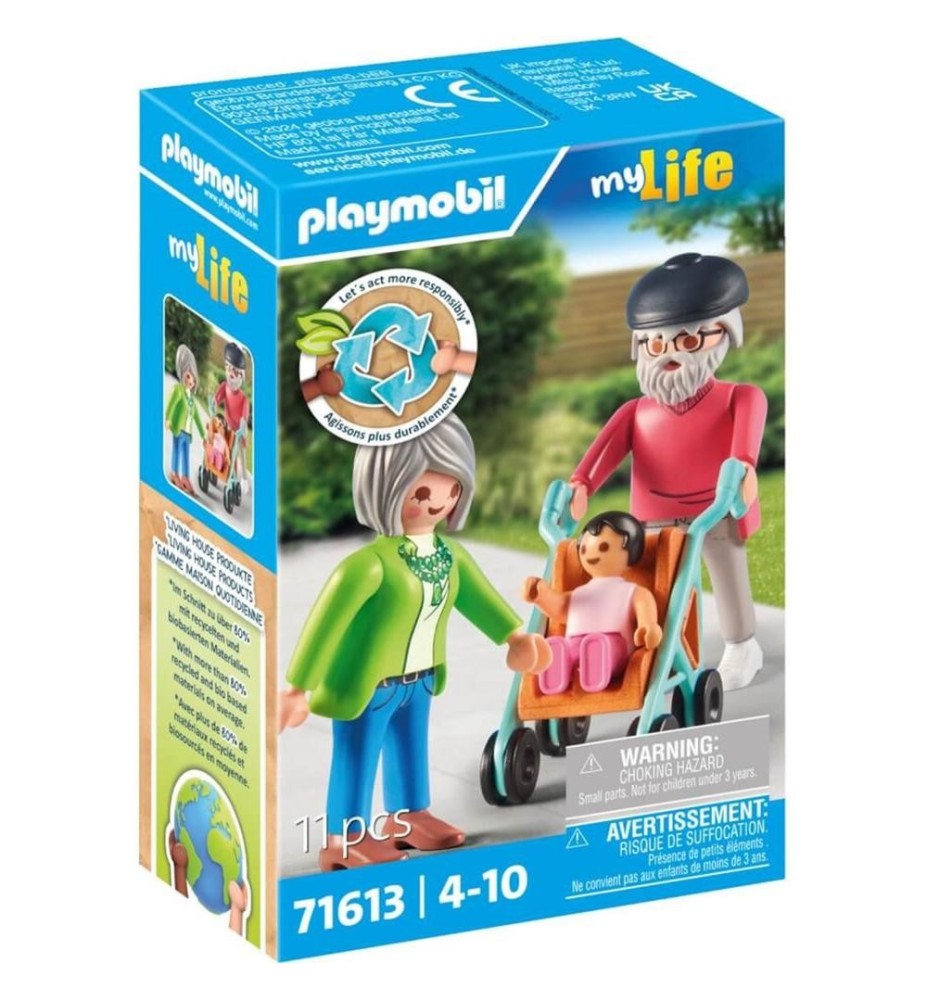 Playmobil My Life: Abuelos Y Bebe