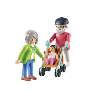 Playmobil My Life: Abuelos Y Bebe