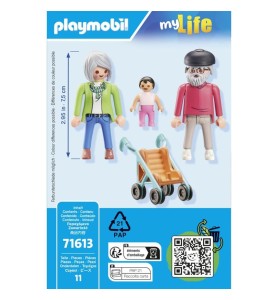 Playmobil My Life: Abuelos Y Bebe