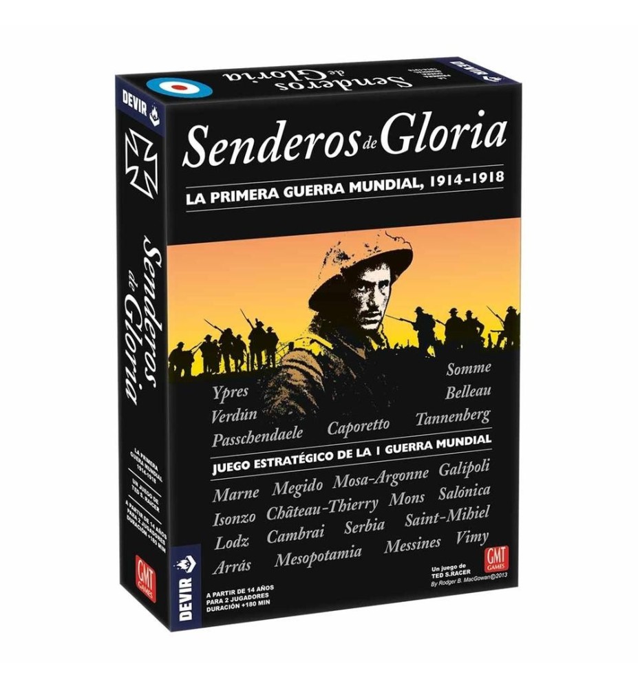 Juego De Mesa Devir Senderos De Gloria