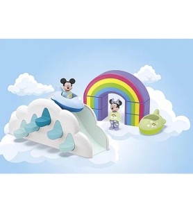 Playmobil Junior: Disney Mickey Y Minnie Casa En Las Nubes