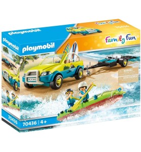 Playmobil Coche De Playa Con Canoa