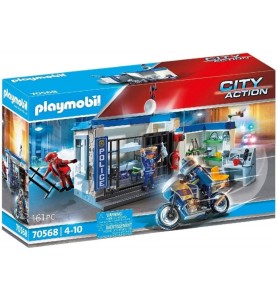 Playmobil Ciudad Policia Escape De La Prision