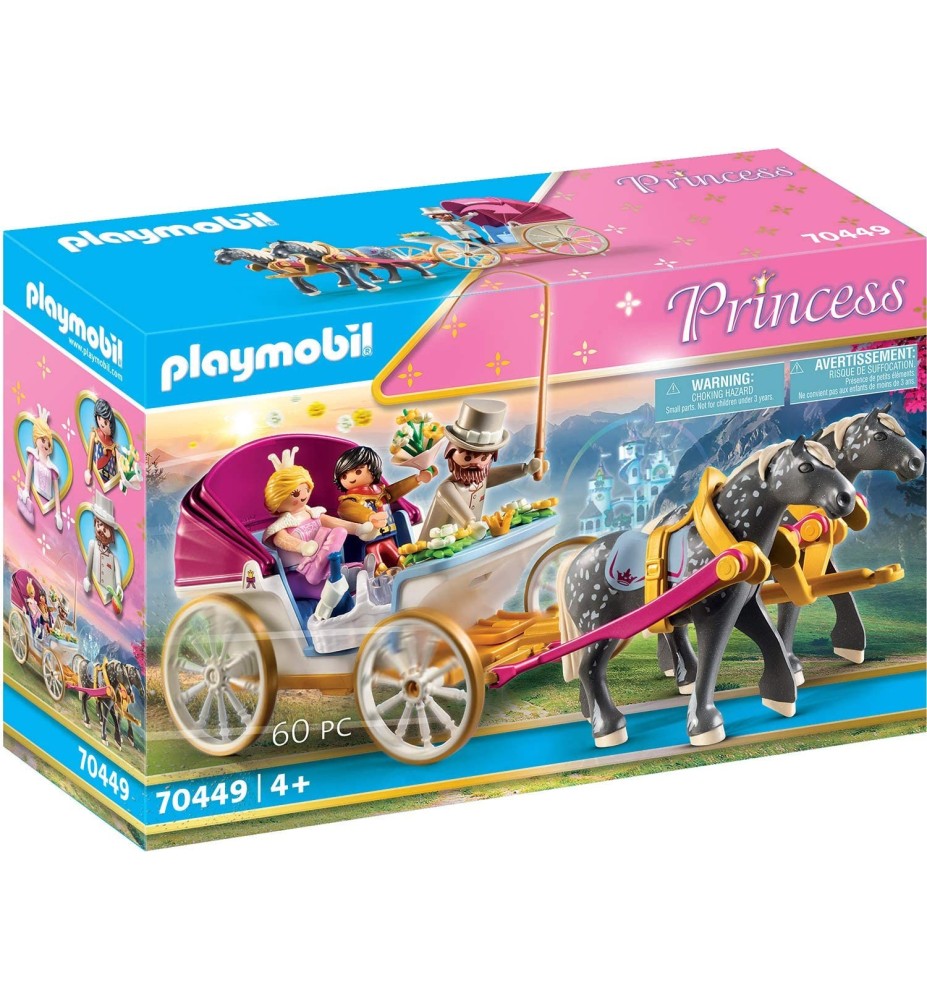 Playmobil Carruaje Romantico Tirado Por Caballos