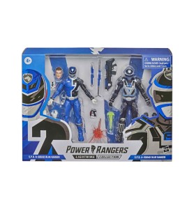 Figura Hasbro Power Rangers Blue Ranger A & Blue Ranger B Pack 2 Figuras 15 Cm