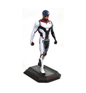 Figura Diamond Collection Marvel Avengers Capitan America Traje Equipo Pvc Diorama 23 Cm Movie Gallery