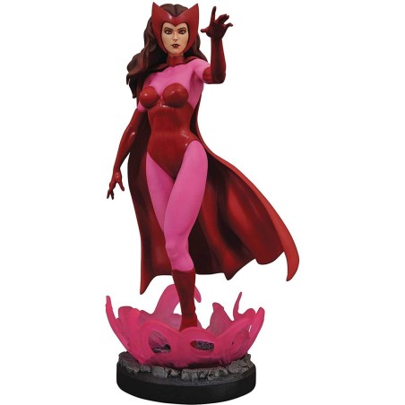 Figura Diamond Collection Marvel Comics Bruja Escarlata Scarlet Witch Premier Collection