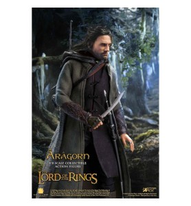 Figura Star Ace El Señor De Los Anillos Aragorn 2.0 Version Especial Real Master Serie 22.5 Cm