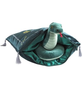 Peluche Pack The Noble Collection Harry Potter Serpiente Mascota Slytherin + Cojin Slytherin