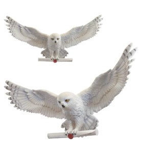 Figura The Noble Collection Harry Potter Hedwig Edicion Especial