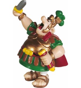 Figura Plastoy Asterix & Obelix Centurion Romano Con Espada Pvc