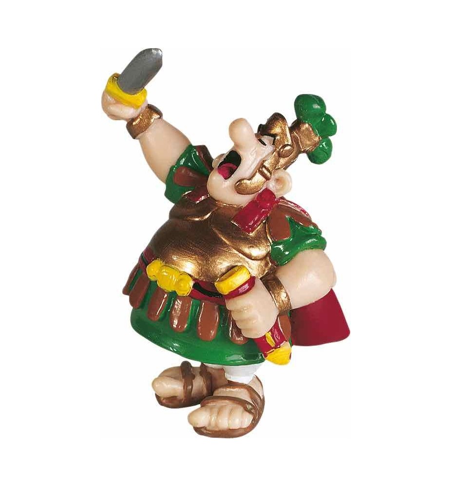 Figura Plastoy Asterix & Obelix Centurion Romano Con Espada Pvc