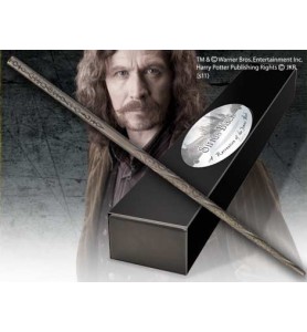 Replica The Noble Collection Harry Potter Sirius Black Varita Con Caja Y Placa De Identificacion