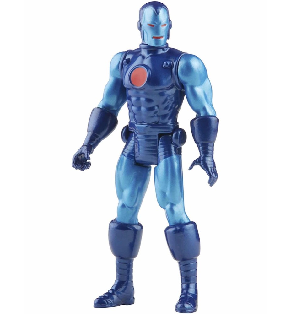 Figura Hasbro Iron Man Stealth Armor 9.5 Cm Marvel Legends Retro F26685x0