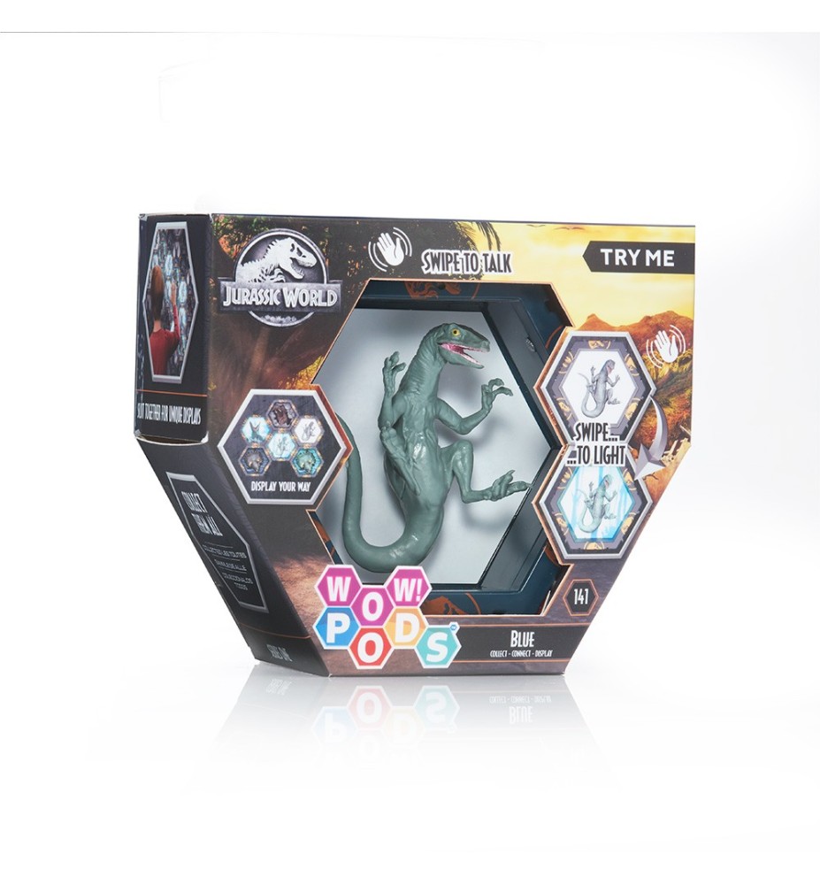 Figura Wow! Pod Jurassic World Blue Sfx Con Sonido