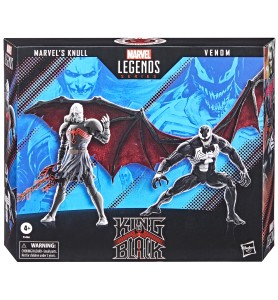 Pack 2 Figuras Hasbro Knull & Venom Spiderman 60 Anniversary Marvel Legends