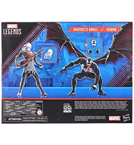 Pack 2 Figuras Hasbro Knull & Venom Spiderman 60 Anniversary Marvel Legends