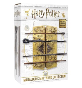 Replica The Noble Collection Mapa Del Merodeador Coleccion 4 Varitas En Expositor Harry Potter