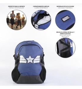 Mochila Casual Deporte Cerdá Marvel