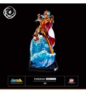 Figura Tsume Arts Saint Seiya Poseidon Resina Escala 1 - 6 Ikigai