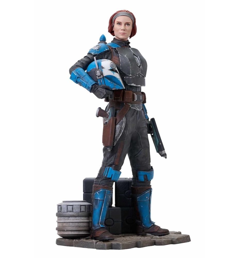 Figura Diamond Collection Star Wars The Mandalorian Milestones Bo Katan Statue