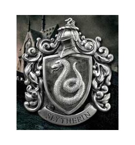 Escudo De Pared The Noble Collection Harry Potter Casa Slytherin Resina 20 X 28 Cm