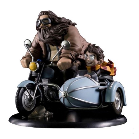 Figura Quantum Mechanix Harry Potter Rubeus Hagrid & Harry Potter Max