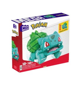 Figura Mattel Mega Construx Pokémon Jumbo Bulbasur Mega Construx 789 Pcs