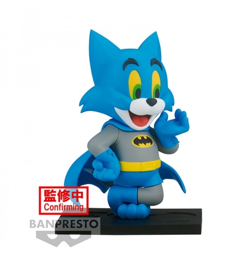 Figura Banpresto Tom & Jerry Figure Collection 100th Anniversary Tom De Batman 8cm