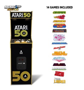 Maquina Arcade Arcade1up Atari 50 Aniversario Deluxe 50 Juegos En 1