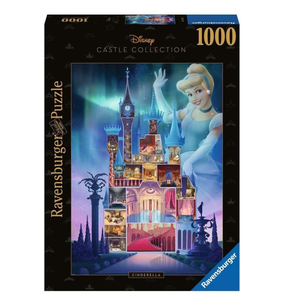 Puzzle Ravensburger Disney Castles -  Cenicienta 1000 Piezas