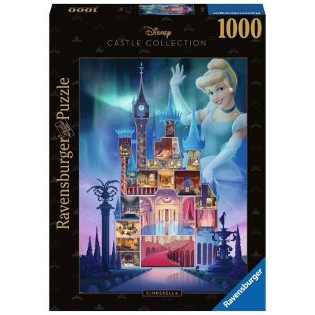 Puzzle Ravensburger Disney Castles -  Cenicienta 1000 Piezas