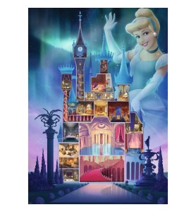 Puzzle Ravensburger Disney Castles -  Cenicienta 1000 Piezas