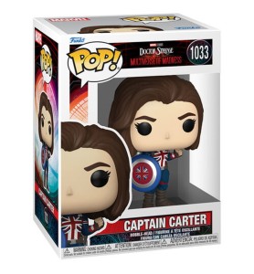 Funko Pop Marvel Doctor Strange Multiverso De La Locura Capitana Carter 62408