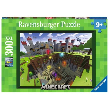 Puzzle Ravensburger Minecraft 9+ 300 Piezas