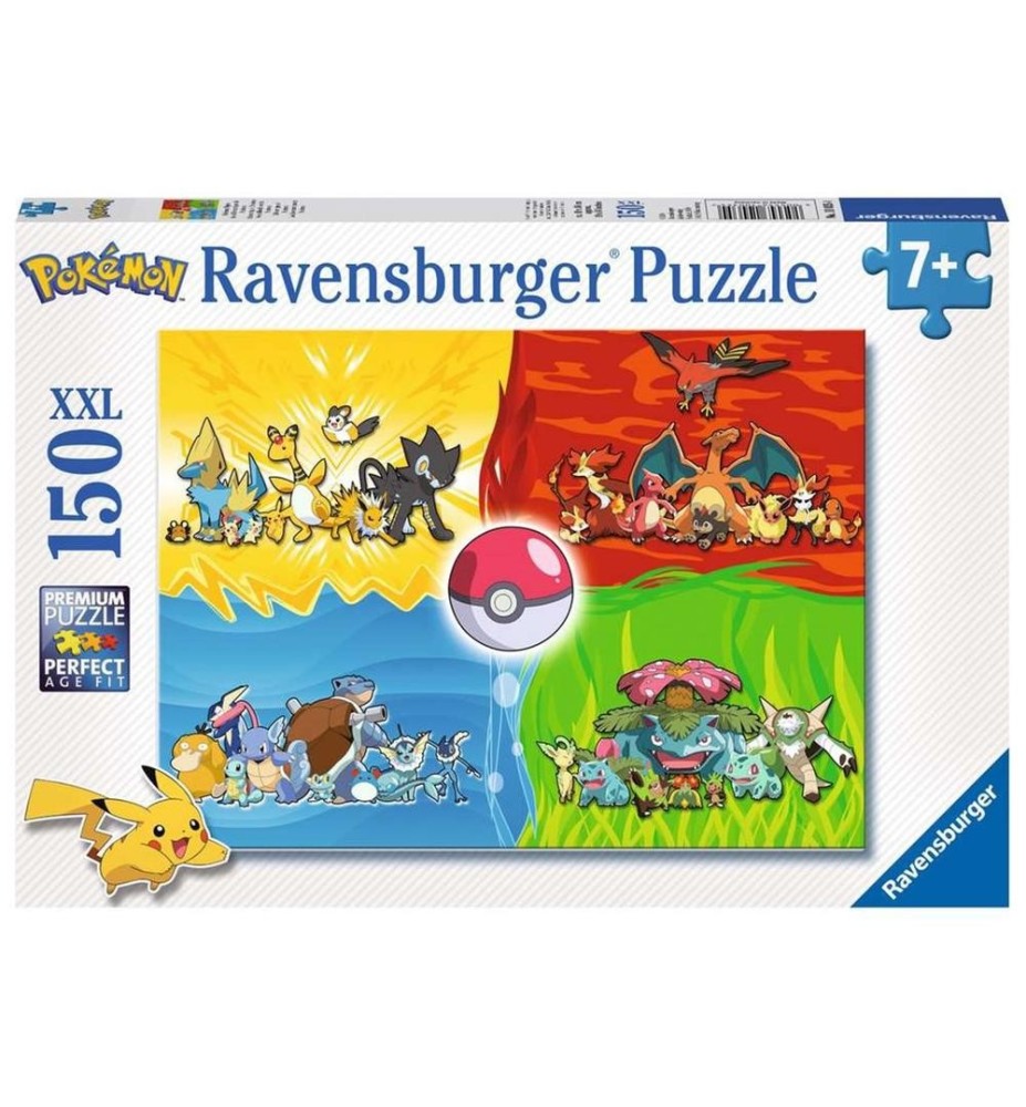 Puzzle Ravensburger Pokémon 7+ 150 Piezas