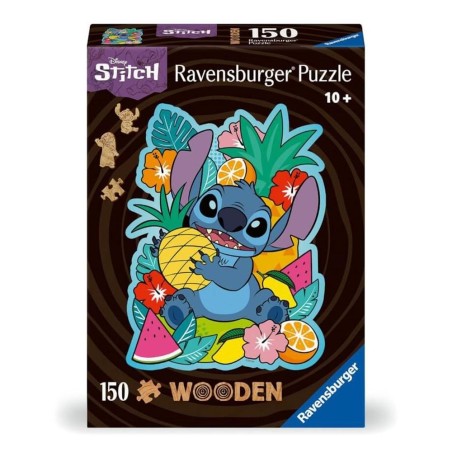 Puzzle De Madera Ravensburger Disney Stitch 150 Piezas