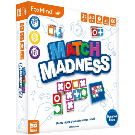 Juego De Mesa Match Madness 2ª Edición