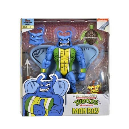 Figura Accion Neca Las Tortugas Ninja Man Ray Archie Comics