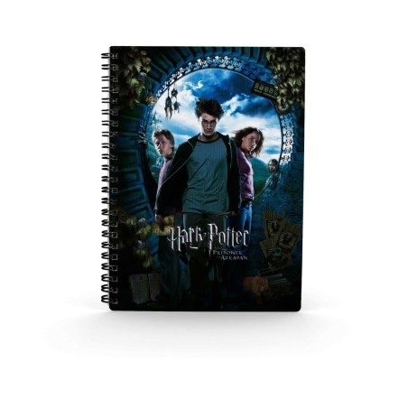 Libreta Efecto 3d Sd Toys Harry Potter Póster Harry Potter Y El Prisionero De Azkaban